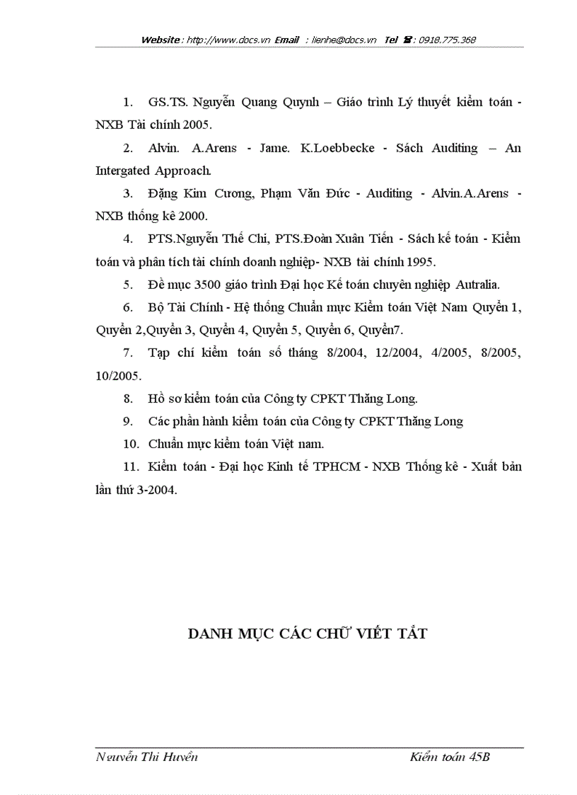 image for page Hoàn thiện quy trình lập kế hoạch kiểm toán trong kiểm toán tài chính do Công ty Cổ phần Kiểm toán Thăng Long thực hiện