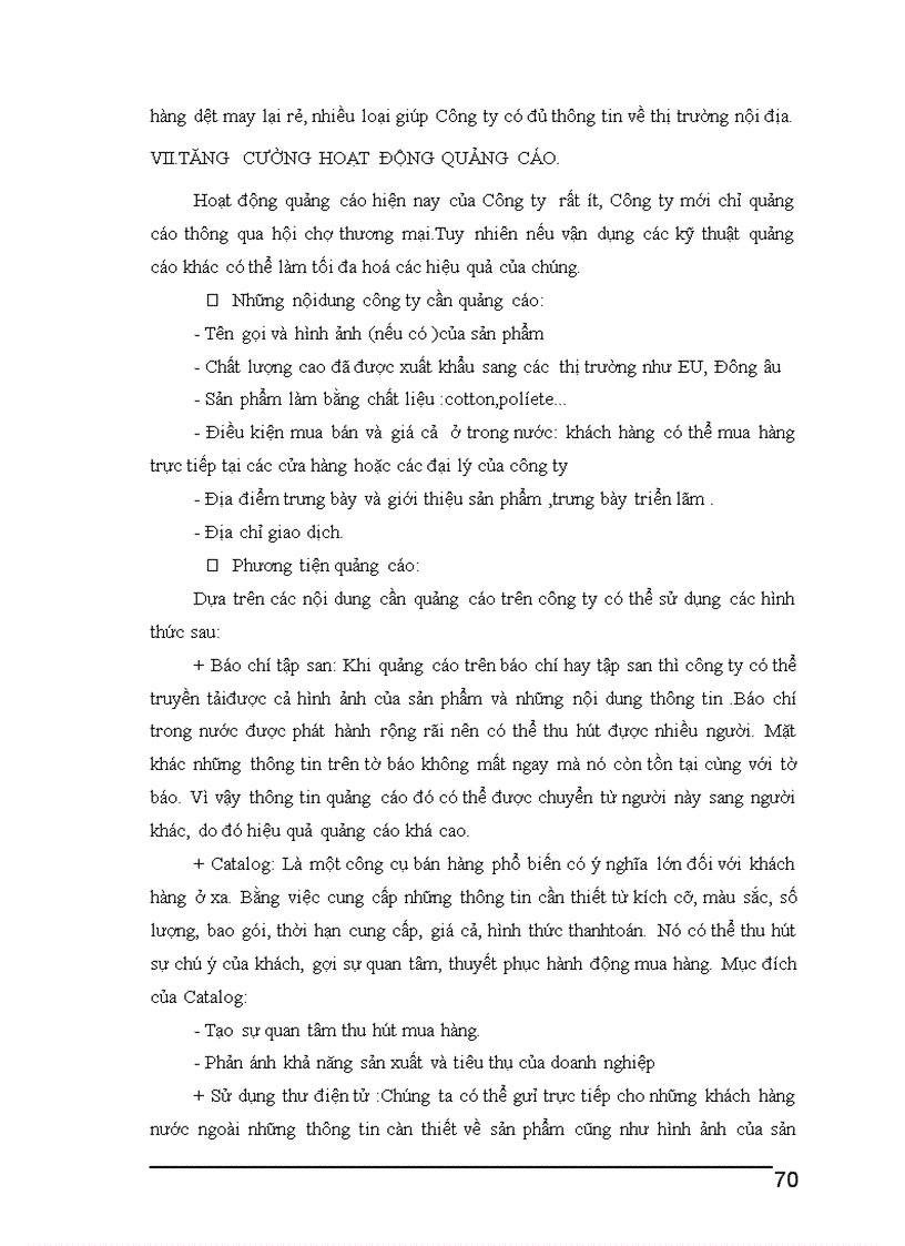 image for page Biện pháp nhằm mở rộng thị trường tiêu thụ sản phẩm của Công ty Cổ Phần Phước Kỳ Ngân