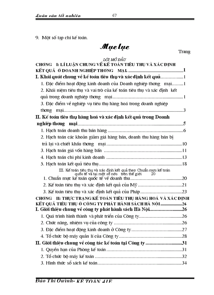 image for page Hoàn thiện kế toán tiêu thụ và xác định kết quả ở Công ty phát hành sách Hà Nội