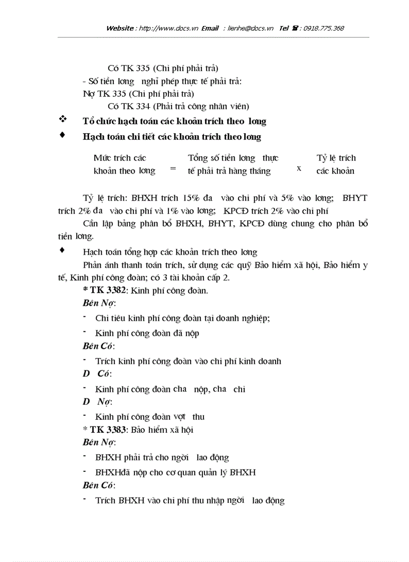 image for page Kế toán tiền lương và các khoản trích theo tiền lương tại Công ty TNHH Dịch vụ và thương mại Thành Đạt