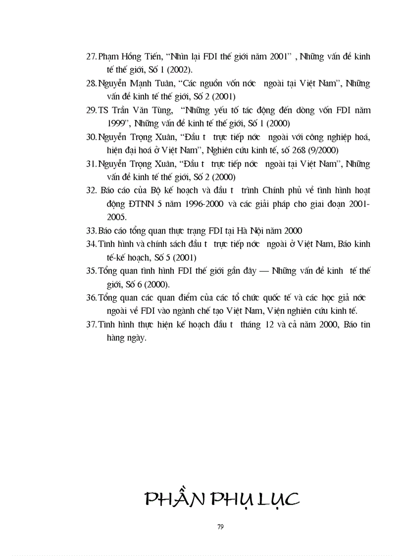 image for page Triển vọng và giải pháp tăng cường thu hút và sử dụng có hiệu quả vốn đầu tư vào Việt Nam giai đoạn 2003 2010