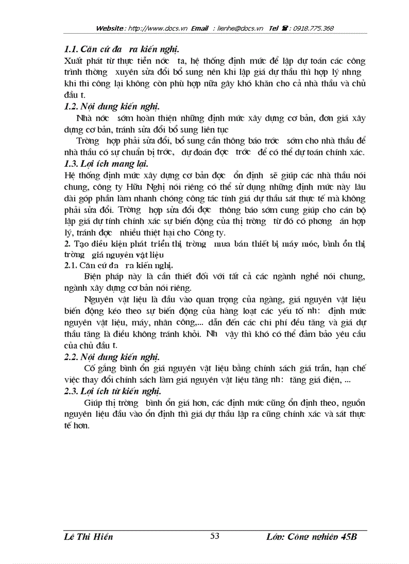 image for page Hoàn thiện công tác lập giá dự thầu xây lắp ở Công ty Liên doanh Công trình Giao thông Hữu Nghị