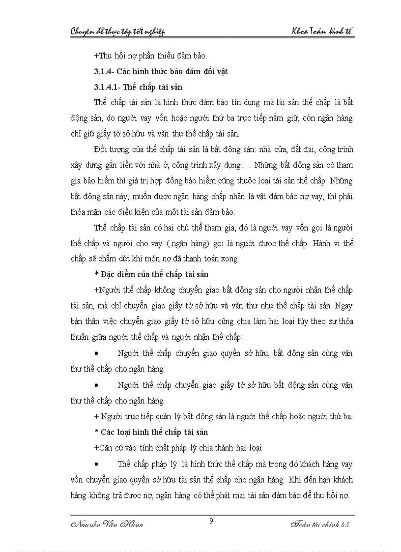 image for page Phân tích và đánh giá rủi ro trong hoạt động cho vay ở ngânhàng NHTMCP Quốc Tế VIB với tài sản cầm cố là cổ phiếu