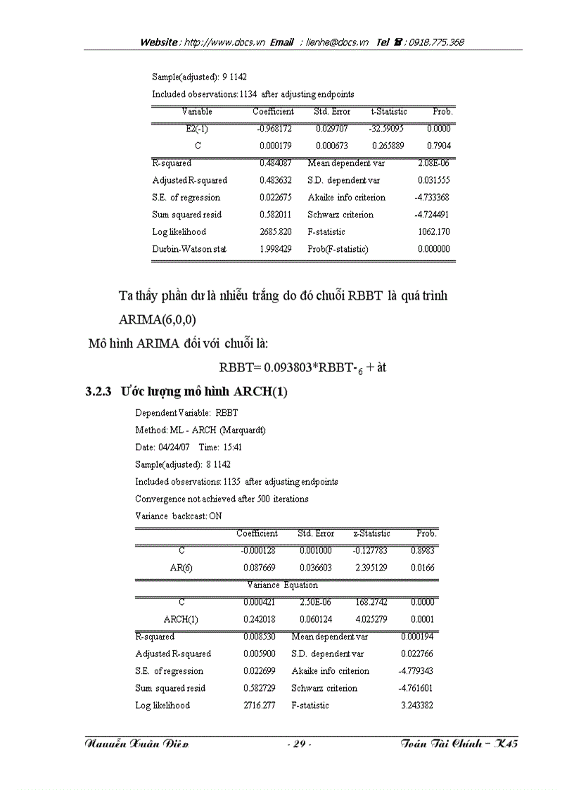 image for page Sử dụng các mô hình Kinh tế lượng để phân tích và định giá cổ phiếu trên thị trường chứng khoán Việt Nam