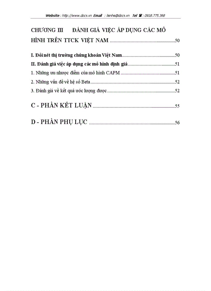 image for page Ước lượng phần bù rủi ro cho thị trường và áp dụng đối với các cổ phiếu Ngành vận tải trên thị trường chứng khoán Việt Nam