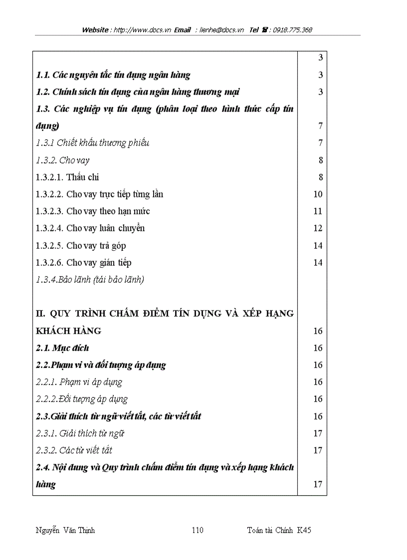 image for page Phân tích quy trình xếp hạng khách hàng của ngânhàng NHTMCP Công Thương VietinBank chi nhánh Ba Đình