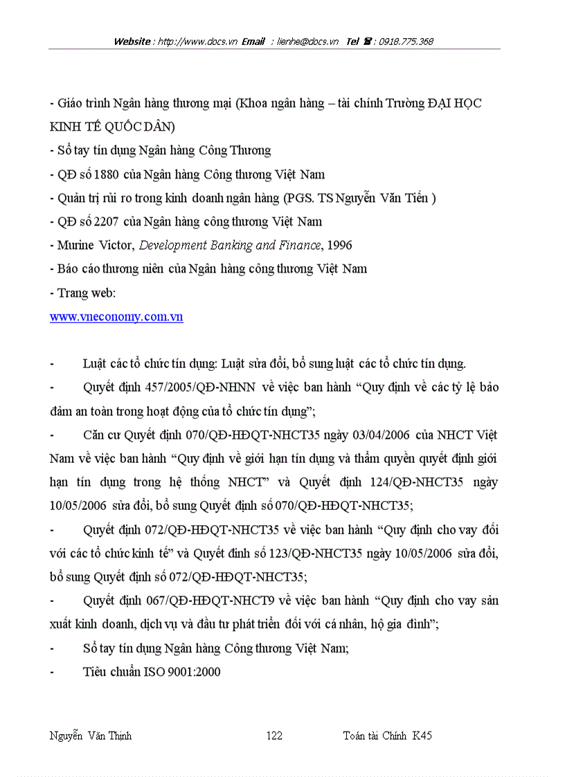 image for page Phân tích quy trình xếp hạng khách hàng của ngânhàng NHTMCP Công Thương VietinBank chi nhánh Ba Đình