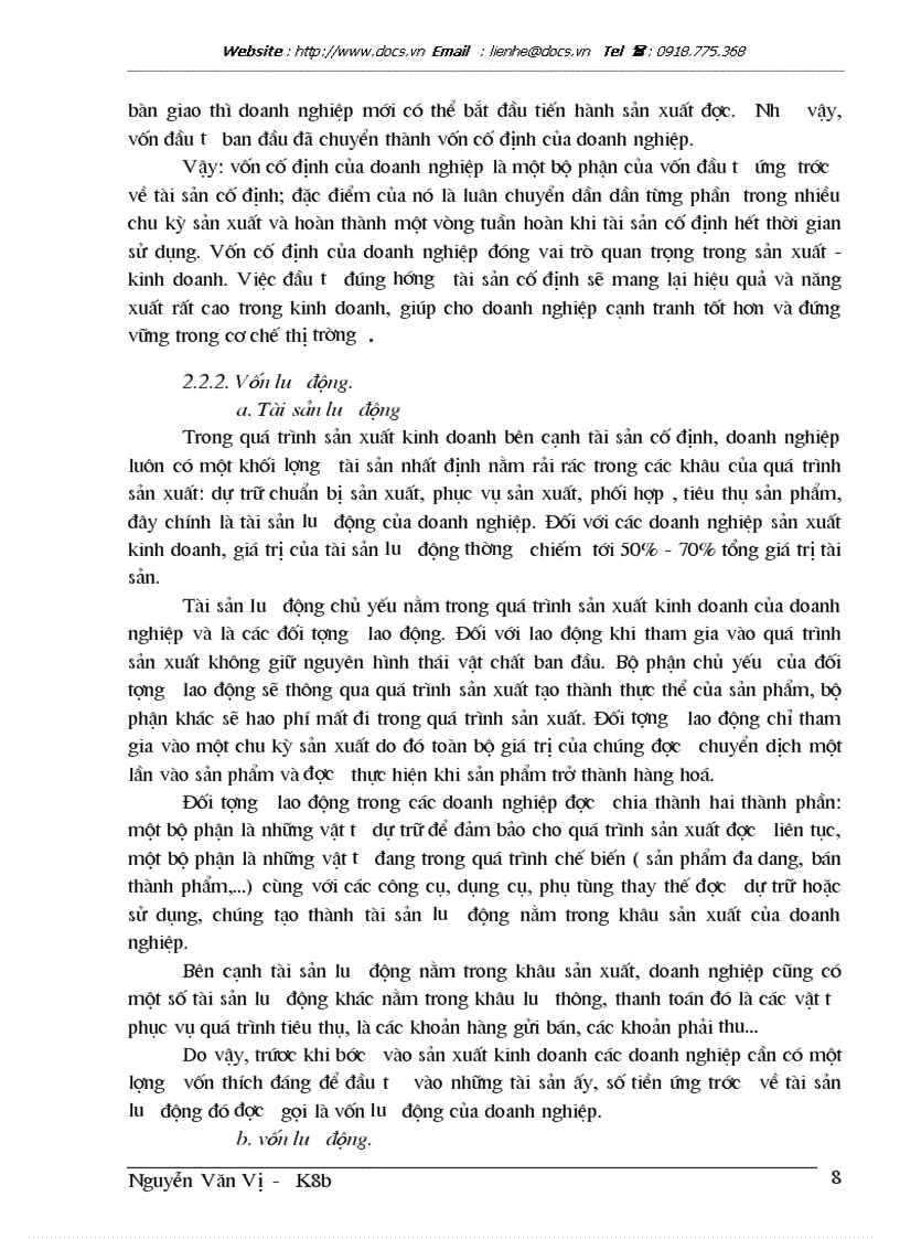 image for page 1số giải pháp nhằm nâng cao hiệu quả sử dụng vốn tại Xí nghiệp Hoá Dược