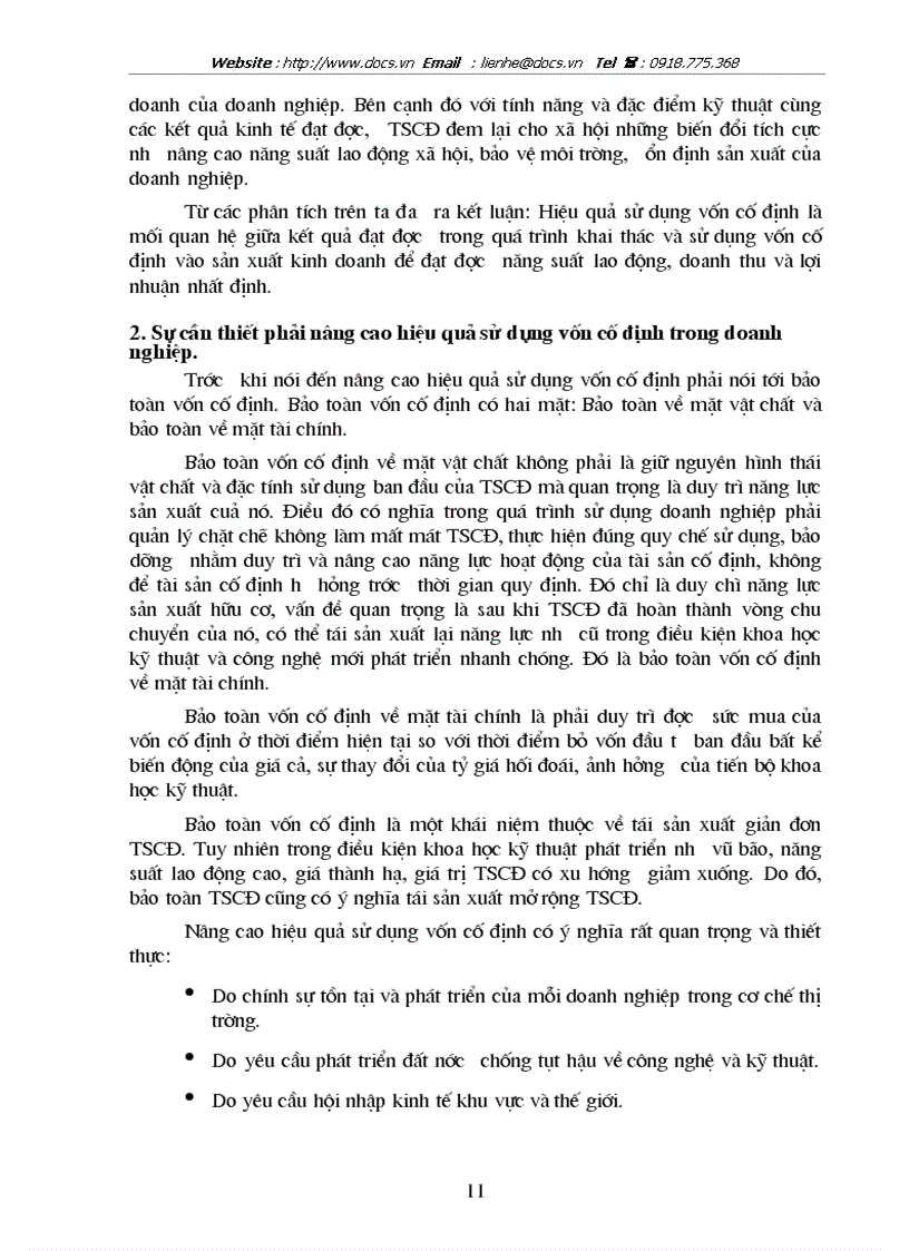 image for page Vốn cố định và một số biện pháp chủ yếu nhằm nâng cao hiệu quả sử dụng vốn cố định tại công ty xây dựng số