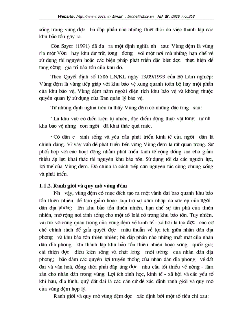 image for page Thực trạng và 1 số ý kiến về phát triển bền vững kinh tế xã hội vùng đệm vườn quốc gia Ba Bể