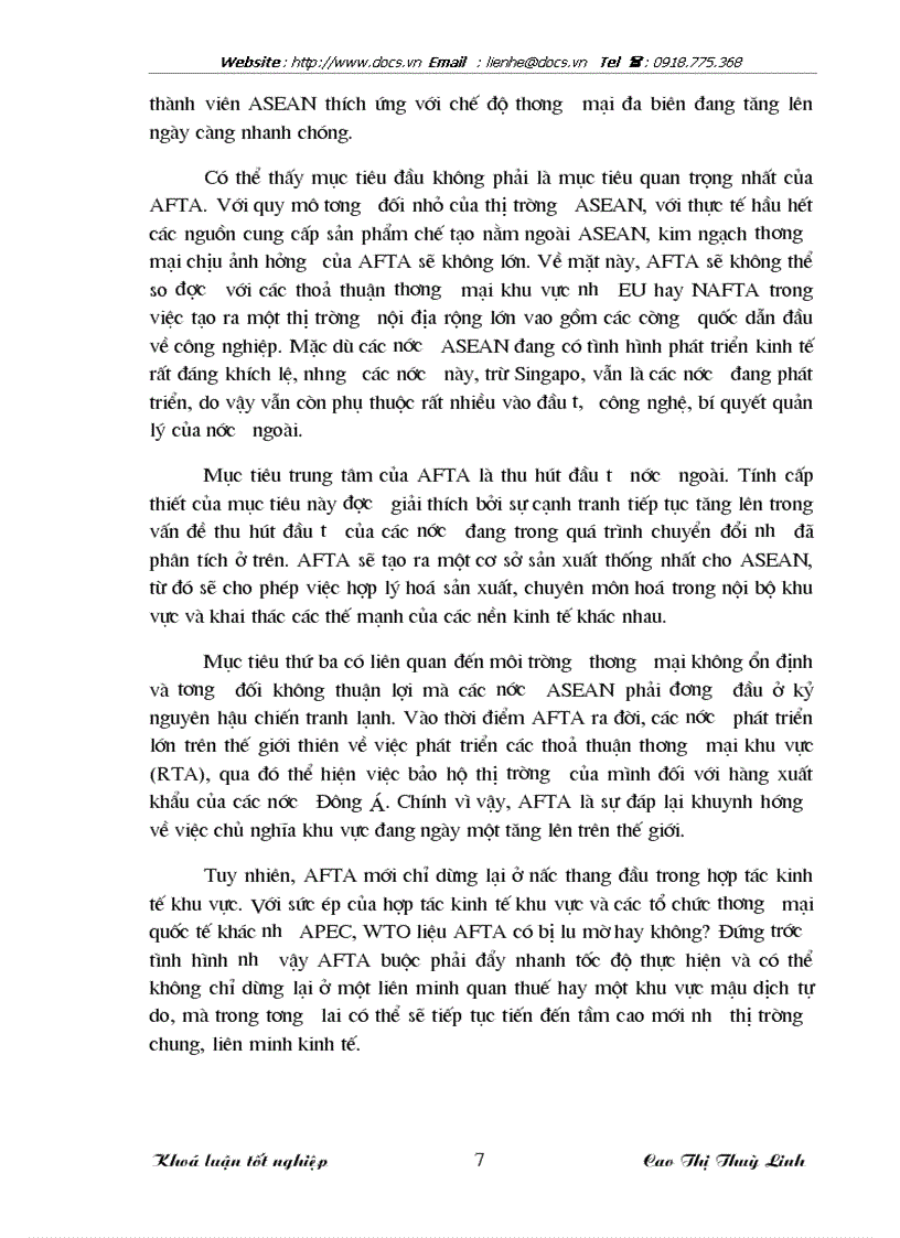 image for page Những thách thức của Việt Nam trong tiến trình hội nhập AFTA