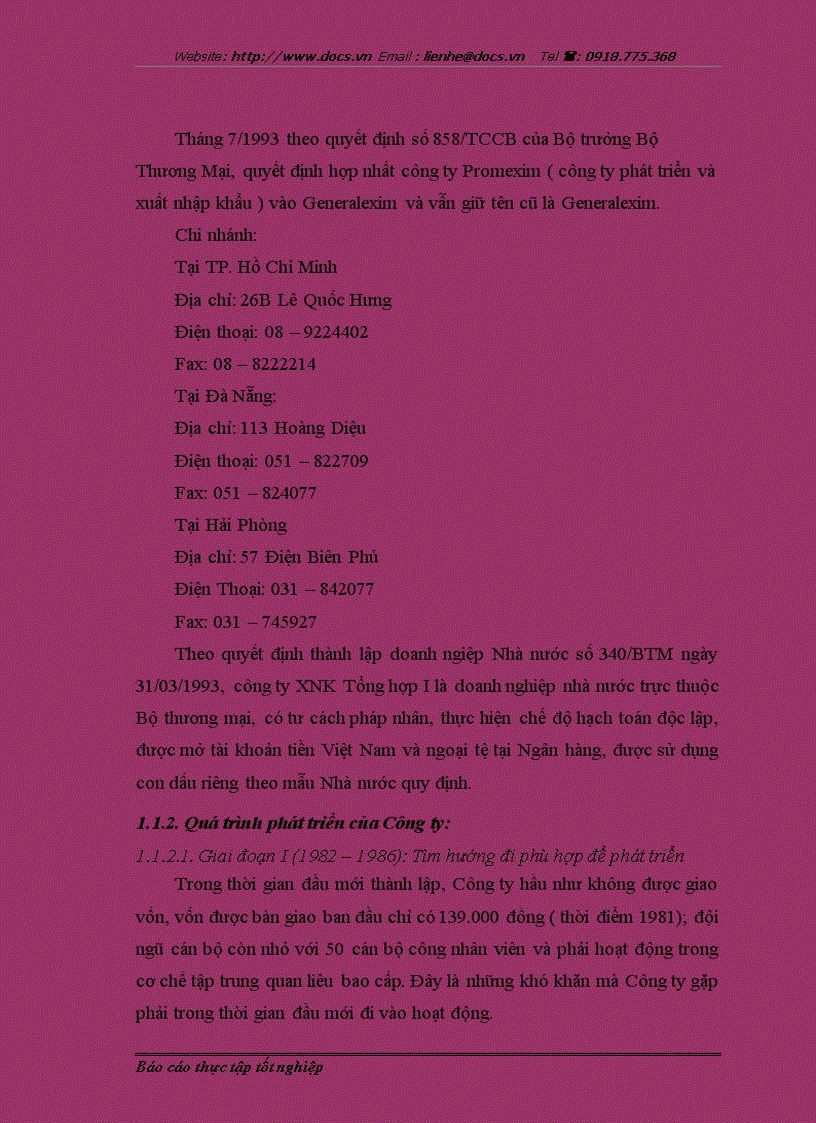 image for page Ứng dụng tin học trong quản lý nhân sự ở công ty Cổ phần XNK Tổng hợp I