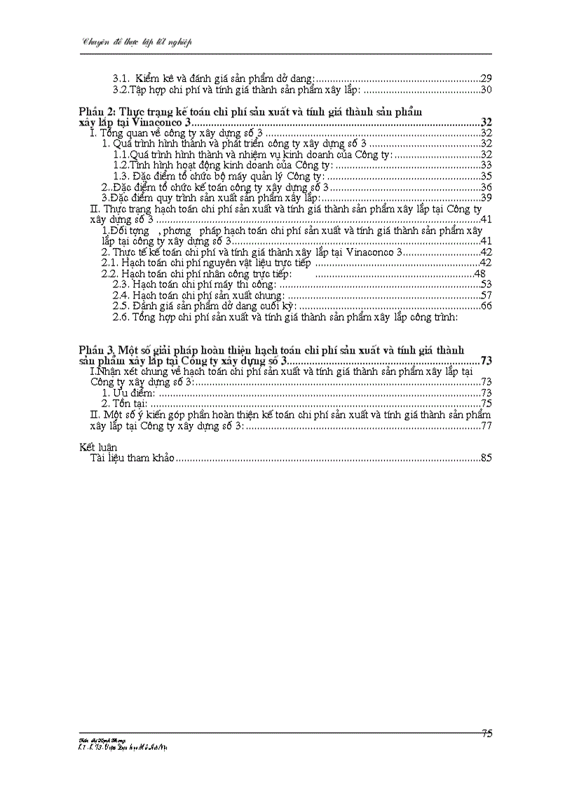 image for page Phương hướng hoàn thiện hạch toán chi phí sản xuất và tính giá thành sản phẩm xây lắp tại Công ty xây dựng số