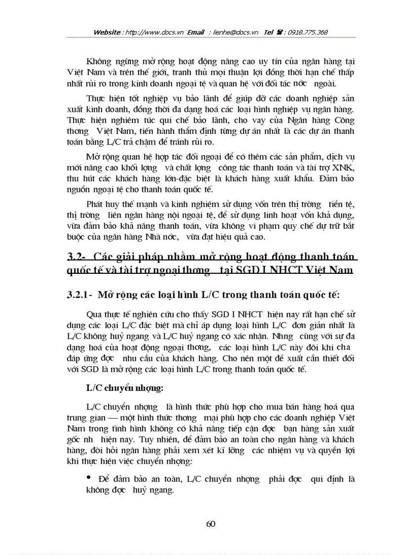 image for page Giải pháp mở rộng hoạt động thanh toán quốc tế và tài trợ xuất nhập khẩu tại SGD I NHCT Việt Nam