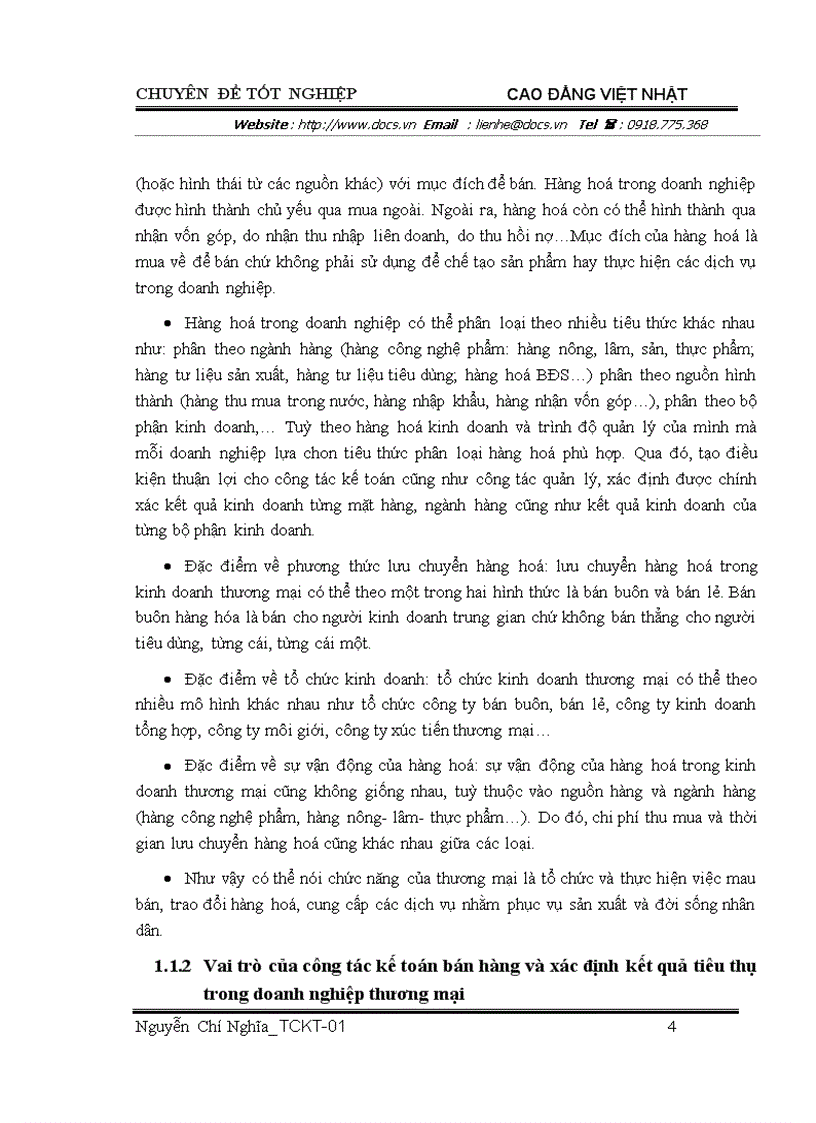 image for page Hoàn thiện công tác kế toán bán hàng và xác định kết quả tiêu thụ tại công ty tnhh thương mại và sản xuất đức anh