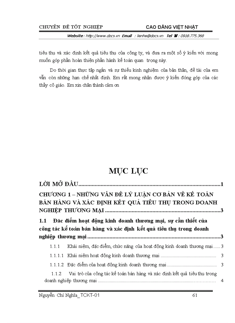 image for page Hoàn thiện công tác kế toán bán hàng và xác định kết quả tiêu thụ tại công ty tnhh thương mại và sản xuất đức anh