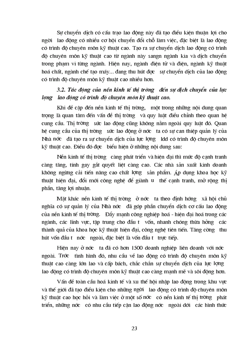 image for page Một số giải pháp nhằm sử dụng có hiệu quả lực lượng lao động có trình độ chuyên môn kỹ thuật cao ở nước ta hiện nay