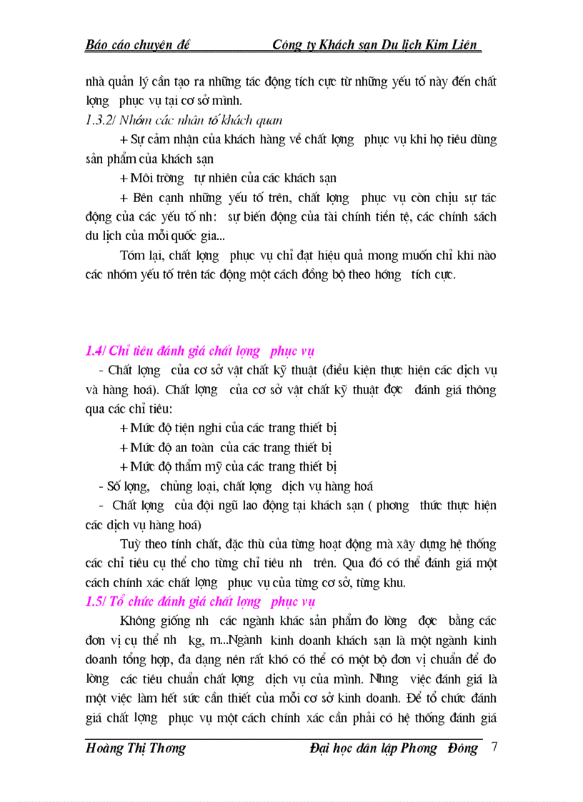image for page Phương hướng và các giải pháp chủ yếu nhằm nâng cao chất lượng phục vụ tại Công ty Khách sạn Du lịch Kim Liên