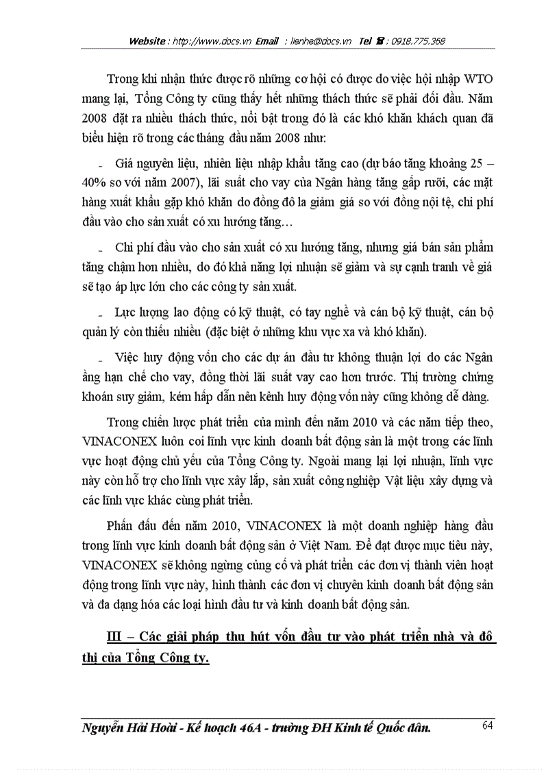 image for page Các giải pháp thu hút vốn đầu tư vào phát triển nhà và đô thị của Tổng Công ty Xuất nhập khẩu Việt Nam VINACONEX