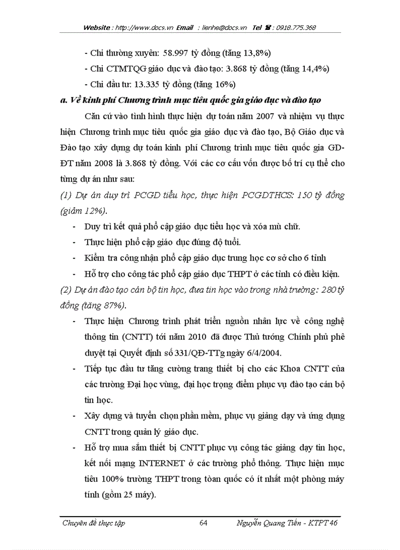 image for page Kế hoạch chi tiêu trung hạn ngành Giáo dục và Đào tạo