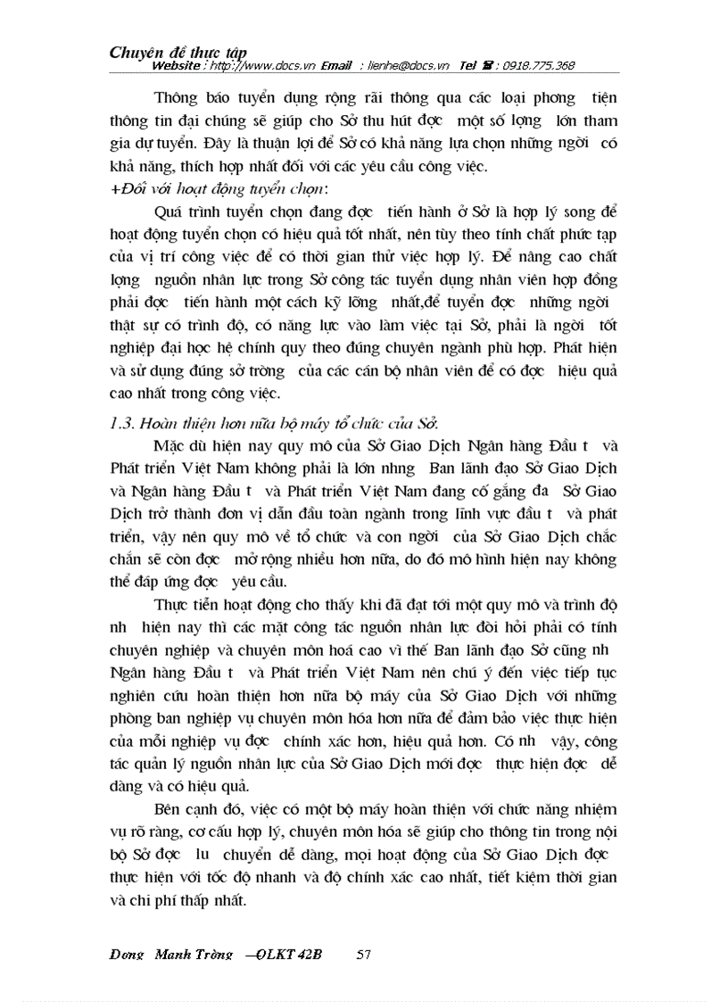 image for page Một số giải pháp nhằm hoàn thiện công tác quản lý nguồn nhân lực tại Sở Giao Dịch Ngân hàng Đầu tư và Phát triển Việt Nam