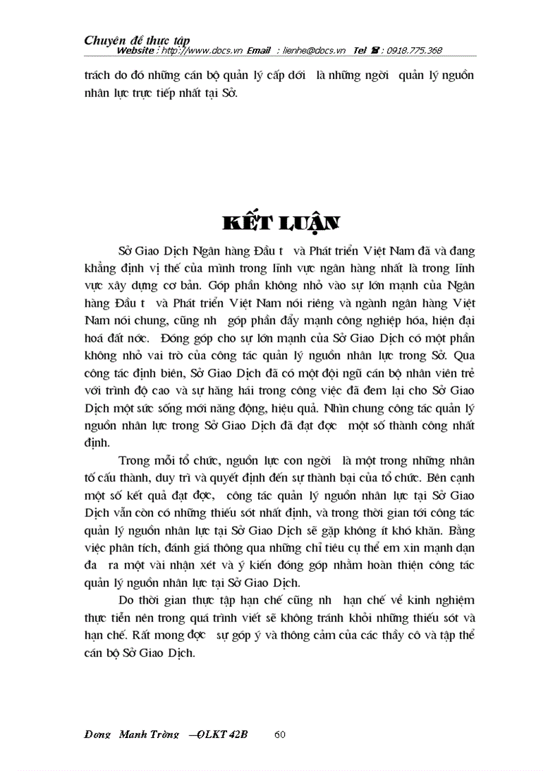 image for page Một số giải pháp nhằm hoàn thiện công tác quản lý nguồn nhân lực tại Sở Giao Dịch Ngân hàng Đầu tư và Phát triển Việt Nam