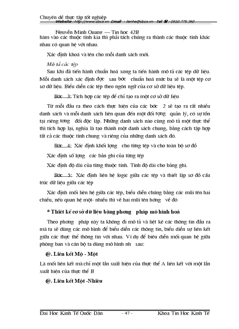 image for page Phân tích thiết kế hệ thống thông tin quản lý nhân sự