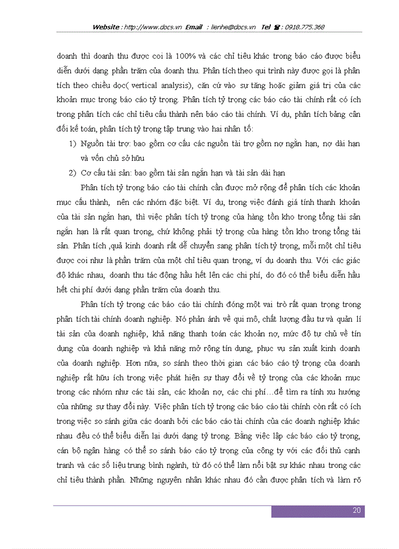 image for page Nâng cao chất lượng phân tích tài chính doanh nghiệp trong cho vay tại Ngân hàng Ngoại Thương Việt Nam chi nhánh Thăng Long