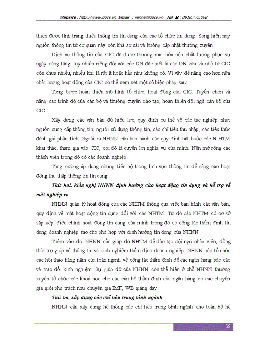 image for page Nâng cao chất lượng phân tích tài chính doanh nghiệp trong cho vay tại Ngân hàng Ngoại Thương Việt Nam chi nhánh Thăng Long
