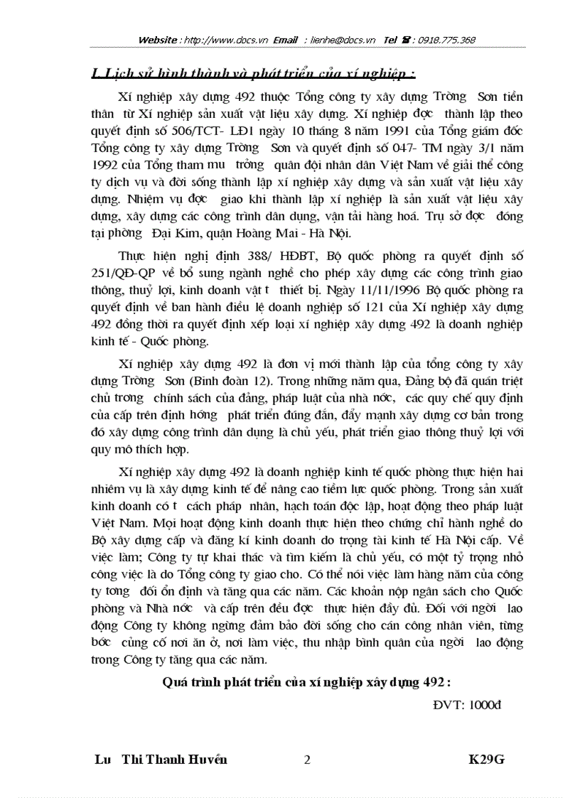 image for page Công tác hạch toán chi phí sản xuất và tính giá thành sản phẩm tại xí nghiệp xây dựng 492