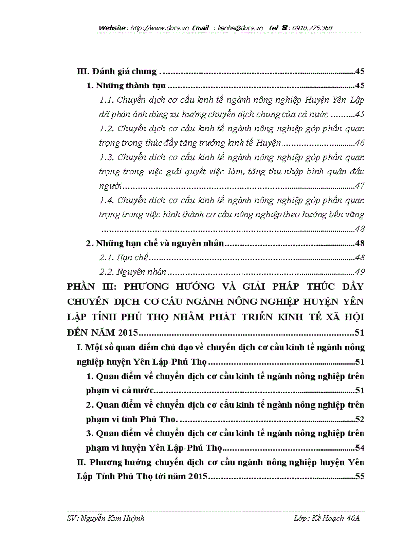 image for page Phương hướng và giải pháp thúc đẩy chuyển dịch cơ cấu ngành nông nghiệp Huyện Yên Lập Tỉnh Phú Thọ nhằm phát triển kinh tế xã hội Đến năm 2015