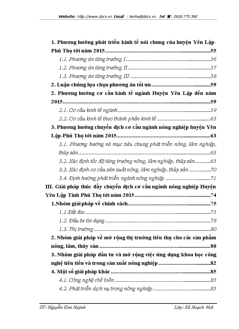 image for page Phương hướng và giải pháp thúc đẩy chuyển dịch cơ cấu ngành nông nghiệp Huyện Yên Lập Tỉnh Phú Thọ nhằm phát triển kinh tế xã hội Đến năm 2015