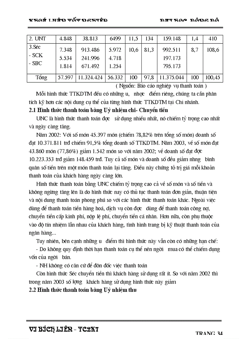 image for page Giải pháp nhằm nâng cao chất lượng thanh toán không dùng tiền mặt tại chi nhánh Ngân hàng Công Thương khu vực II Hai Bà Trưng Hà Nội