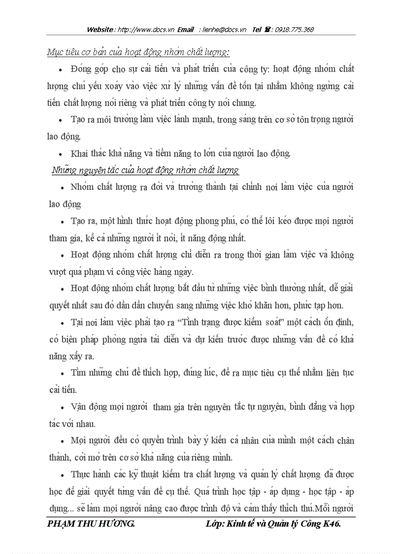 image for page Thực trạng việc áp dụng hệ thống quản lý chất lượng theo tiêu chuẩn iso 9001 2000 trong công ty giầy thượng đình