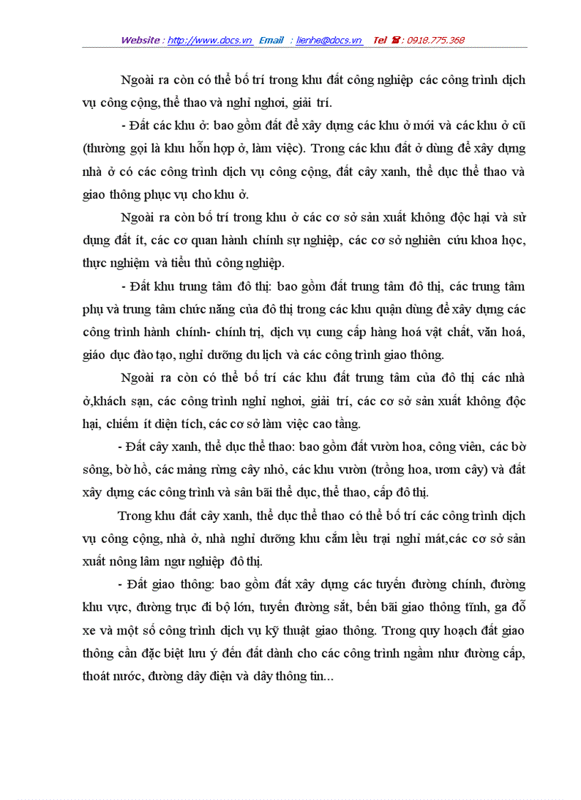 image for page Nội dung quản lý và sử dụng đất đô thị ở nước ta hiện nay