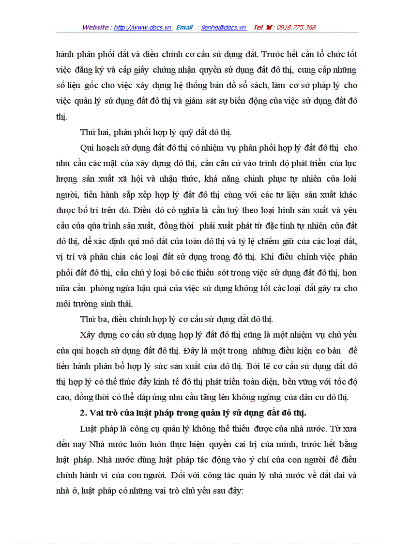 image for page Nội dung quản lý và sử dụng đất đô thị ở nước ta hiện nay