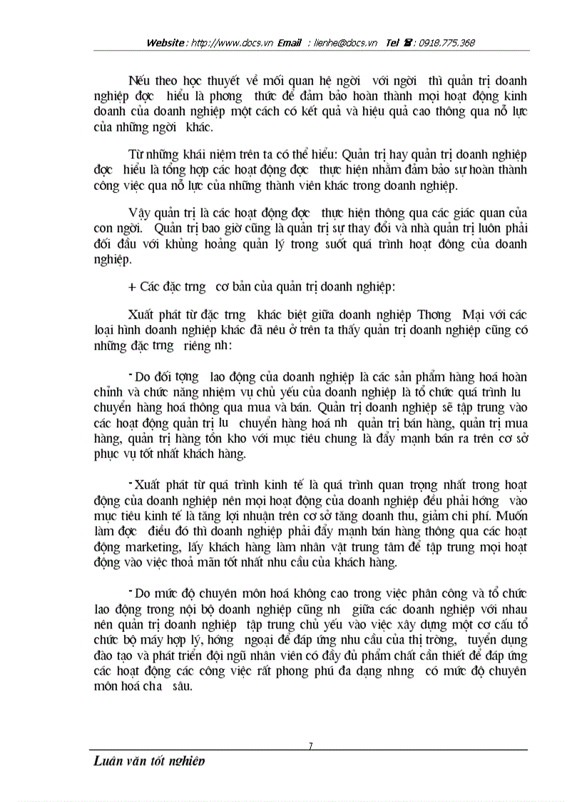 image for page Các biện pháp nhằm nâng cao chất lượng công tác quản trị tiêu thụ hàng hoá tại công ty sản xuất và dịch vụ cơ điện Hà nôị