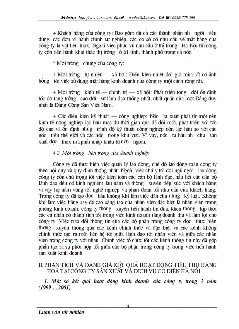 image for page Các biện pháp nhằm nâng cao chất lượng công tác quản trị tiêu thụ hàng hoá tại công ty sản xuất và dịch vụ cơ điện Hà nôị