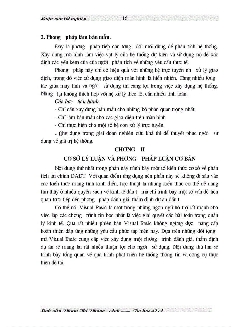 image for page Phân tích thiết kế chương trình đánh giá thẩm định dự án đầu tư