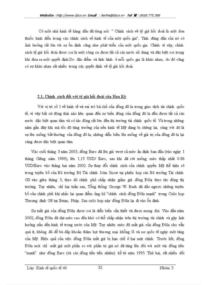 image for page Sự lựa chọn tỉ giá hối đoái của các nước và bài học cho Việt Nam