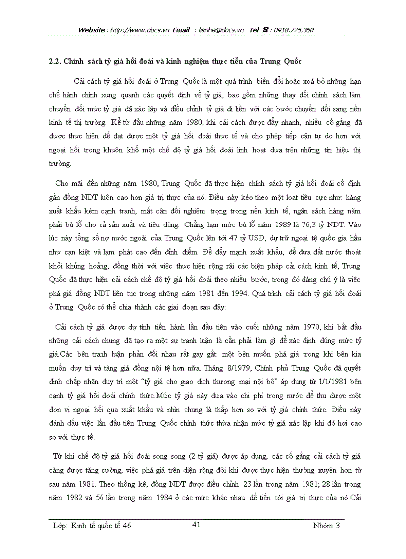 image for page Sự lựa chọn tỉ giá hối đoái của các nước và bài học cho Việt Nam