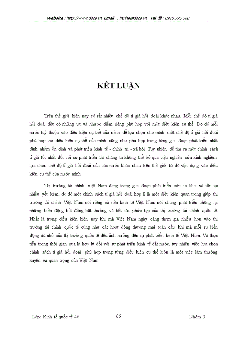 image for page Sự lựa chọn tỉ giá hối đoái của các nước và bài học cho Việt Nam