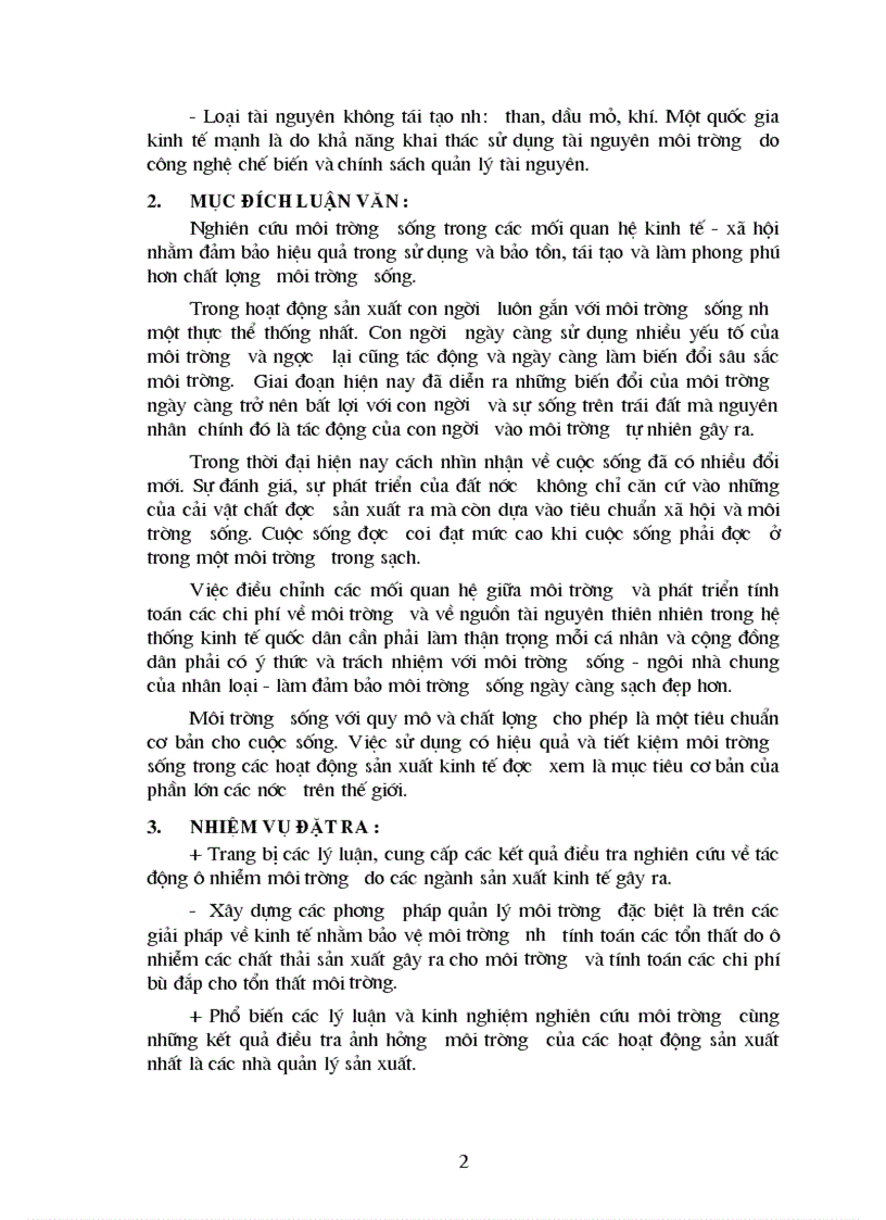 image for page Tác động môi trường các ngành sản xuất công nghiệp