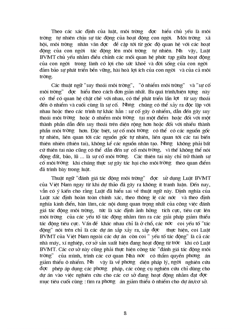 image for page Tác động môi trường các ngành sản xuất công nghiệp
