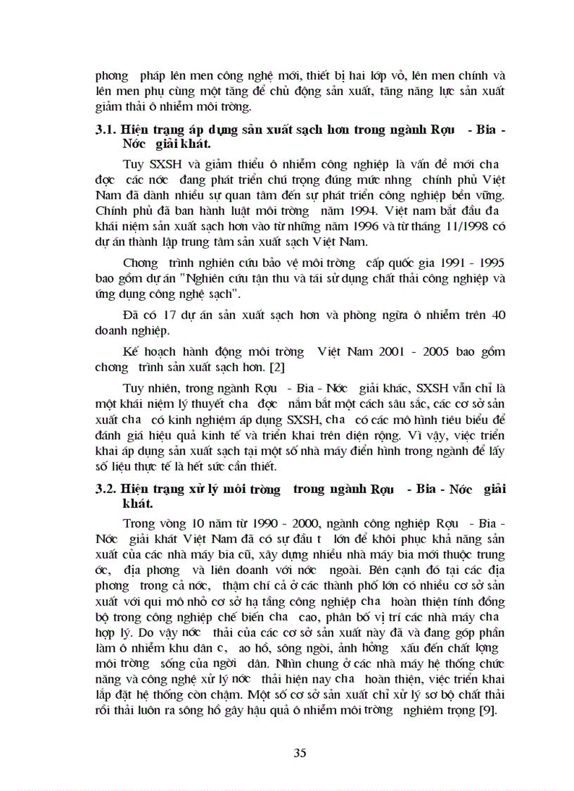 image for page Tác động môi trường các ngành sản xuất công nghiệp
