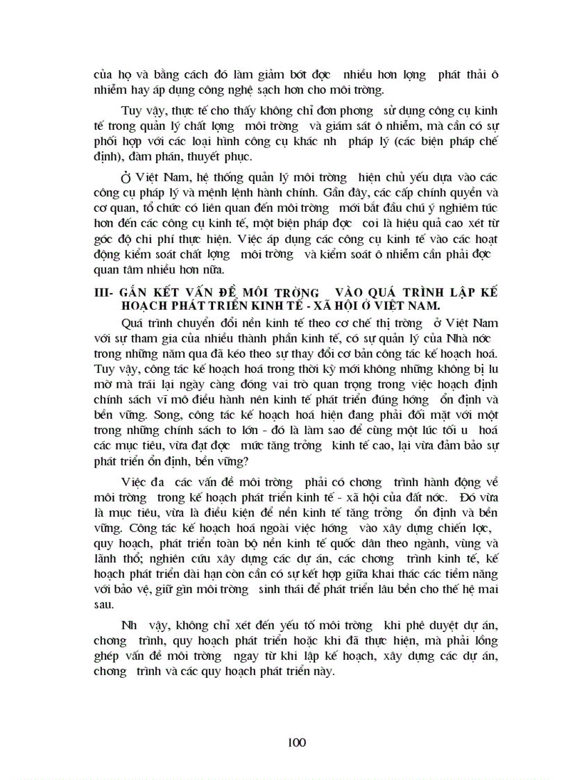 image for page Tác động môi trường các ngành sản xuất công nghiệp