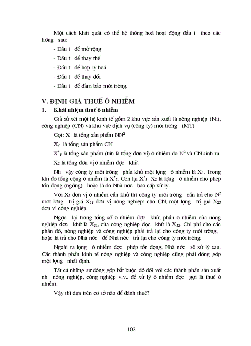 image for page Tác động môi trường các ngành sản xuất công nghiệp