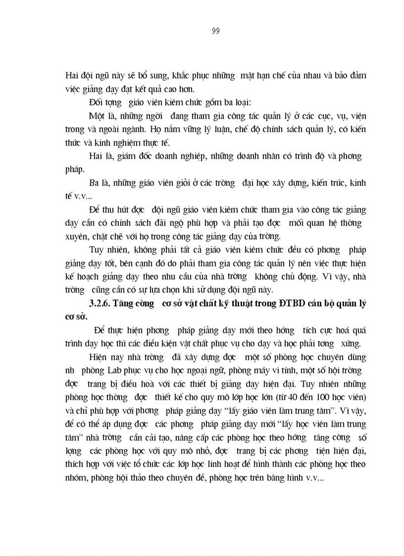 image for page Hoàn thiện công tác đào tạo bồi dưỡng kiến thức quản lý cho cán bộ quản lý cơ sở ngành xây dựng tại trường ĐTBD cán bộ ngành xây dựng