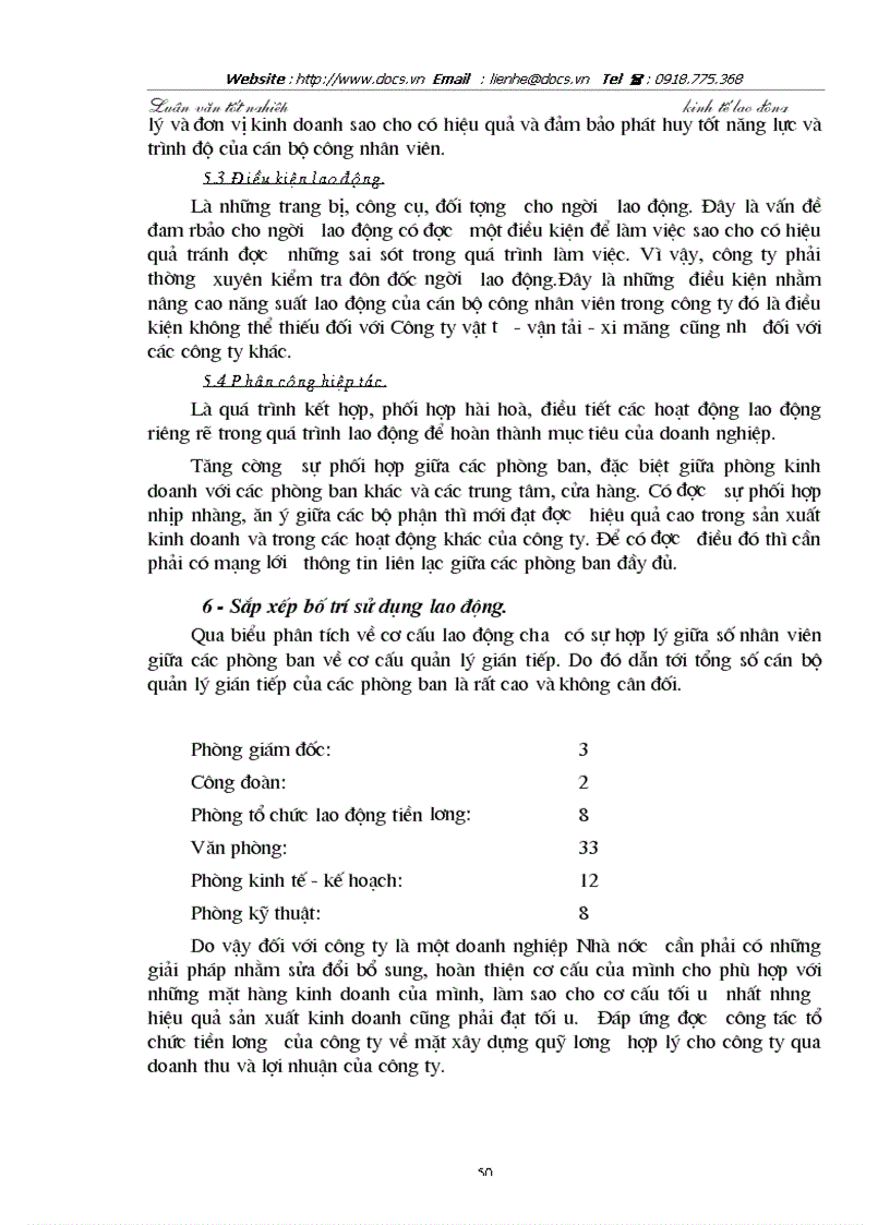 image for page Hoàn thiện công tác tổ chức tiền lương ở Công ty xây dựng công trình giao thông Việt Lào