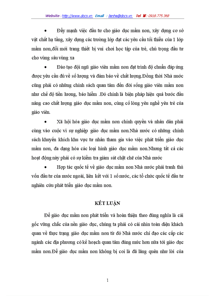 image for page Thực trạng và giải pháp về giáo dục mầm non ở nước ta hiện nay